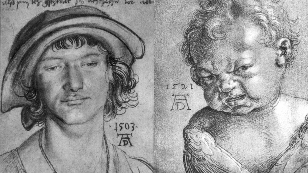 durer heads study